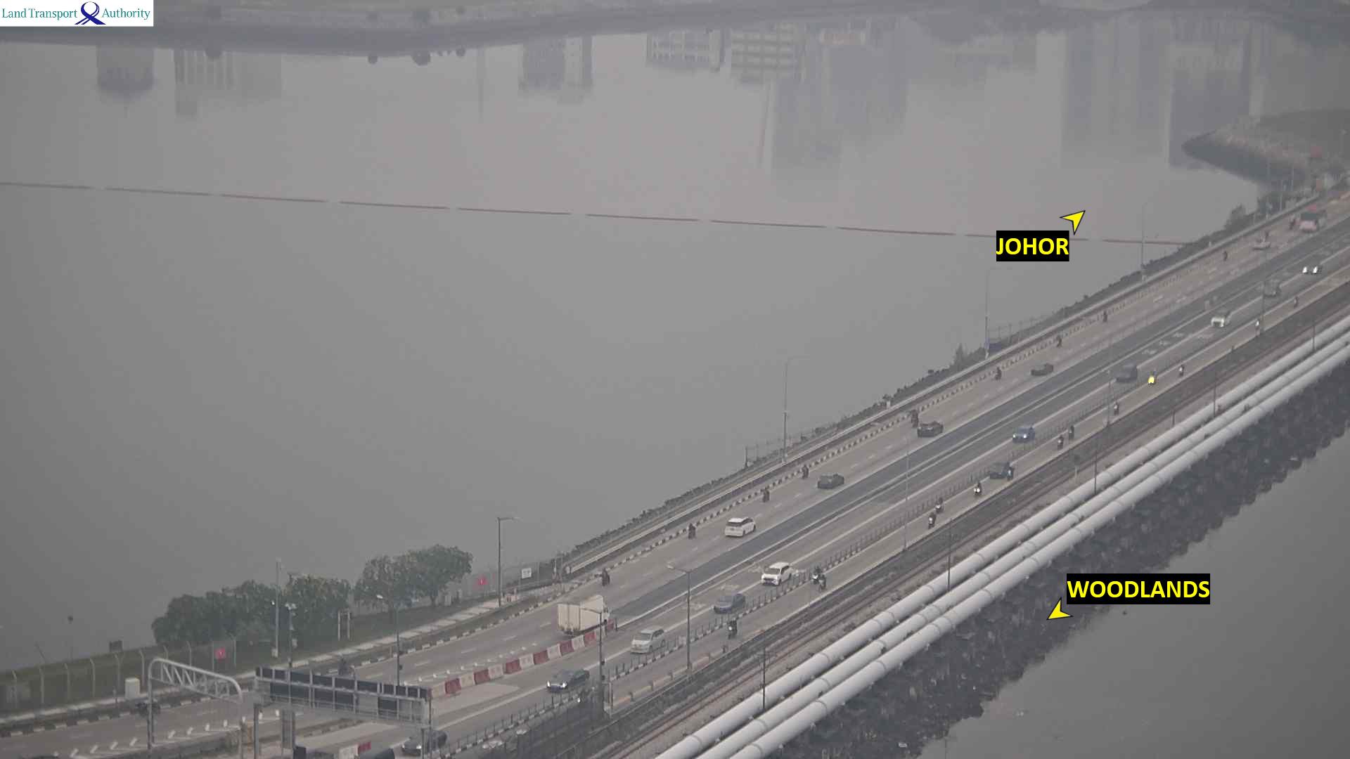 Woodlands Causeway β live traffic camera, Singapore to JB